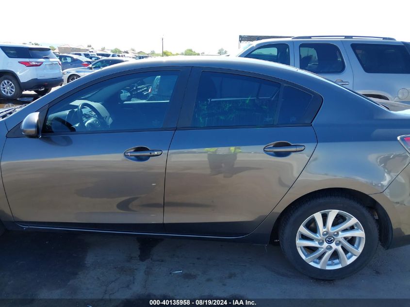 2013 Mazda Mazda3 I Touring VIN: JM1BL1VP9D1831041 Lot: 40135958