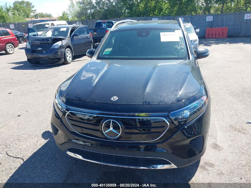 W1N9M0KB0PN073935 2023 Mercedes-Benz Eqb 300 Suv 4Matic