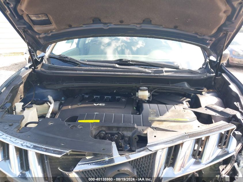 2009 Nissan Murano Le VIN: JN8AZ18W29W116694 Lot: 40135980