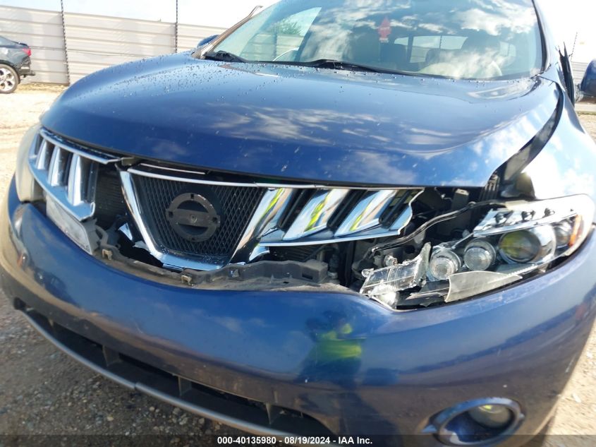 2009 Nissan Murano Le VIN: JN8AZ18W29W116694 Lot: 40135980