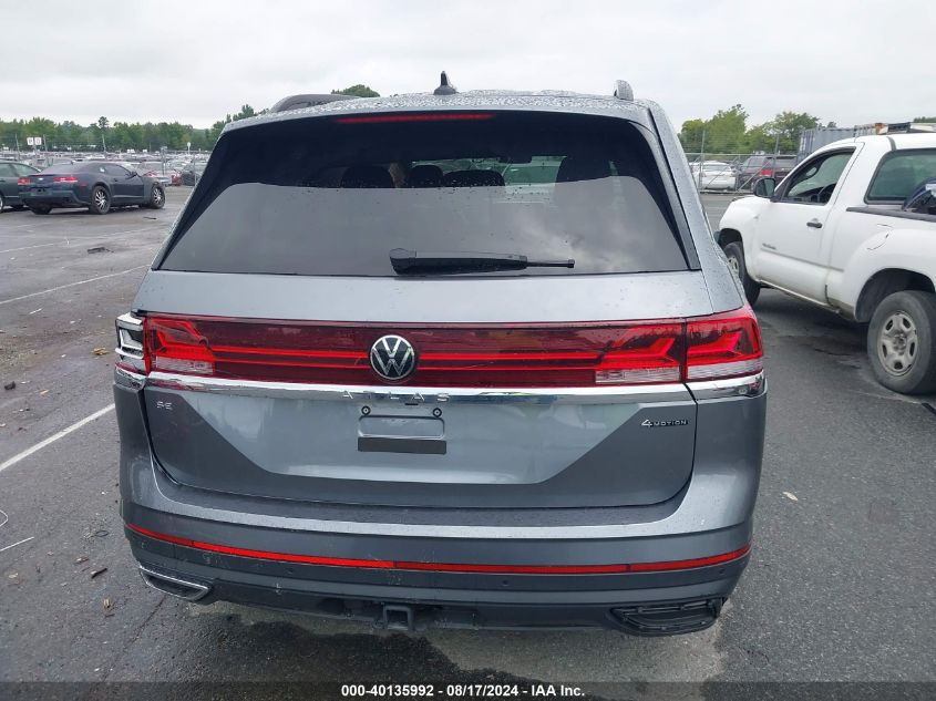 2024 Volkswagen Atlas Se VIN: 1V2HR2CA6RC588683 Lot: 40135992