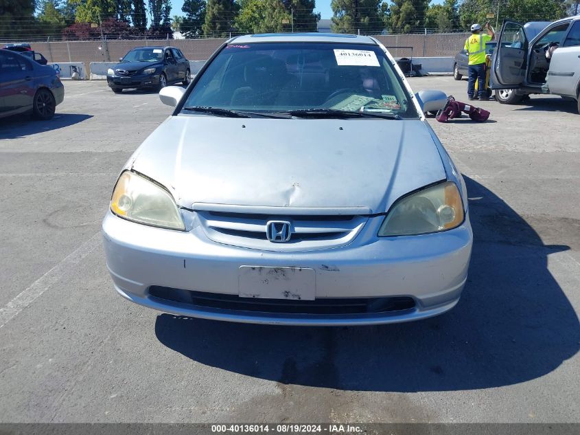 2003 Honda Civic Ex VIN: 1HGEM22993L013626 Lot: 40136014