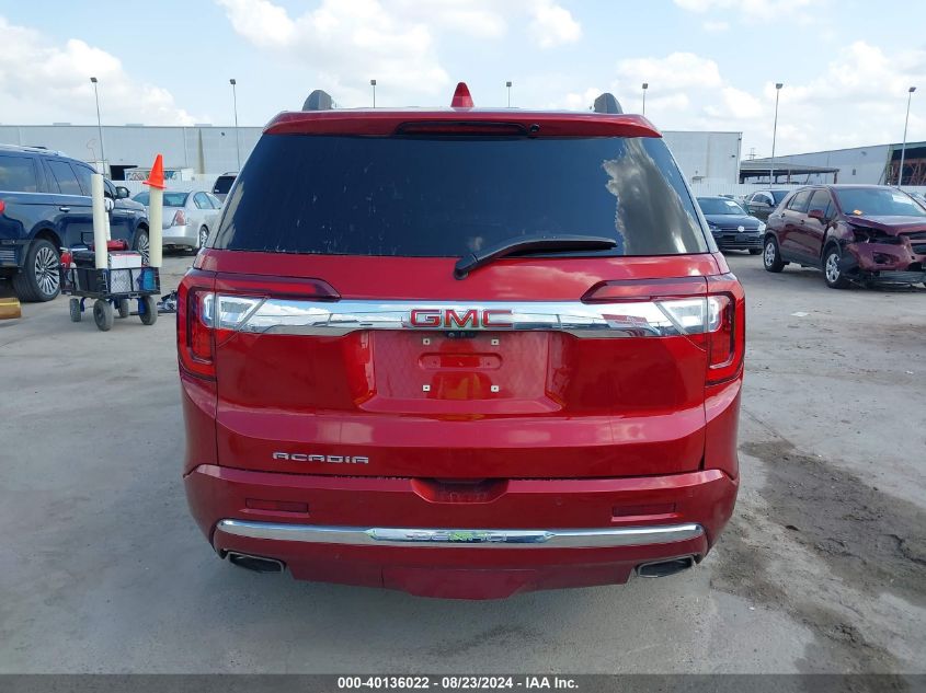 2022 GMC Acadia Fwd Denali VIN: 1GKKNPLS0NZ160662 Lot: 40136022