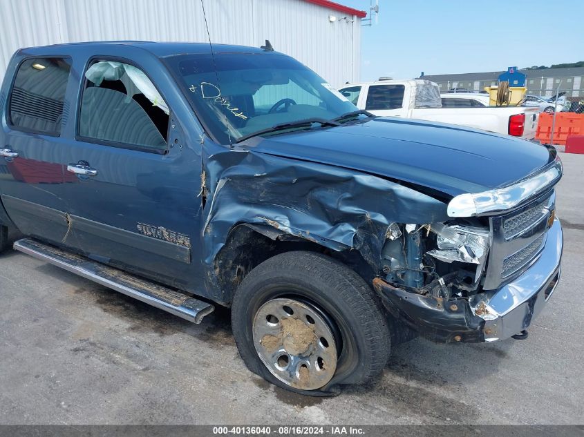 2013 Chevrolet Silverado 1500 Ls VIN: 3GCPKREA3DG344437 Lot: 40136040