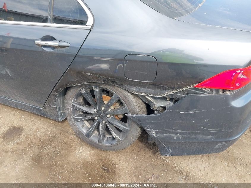 2007 Acura Tsx VIN: JH4CL96897C009082 Lot: 40136045