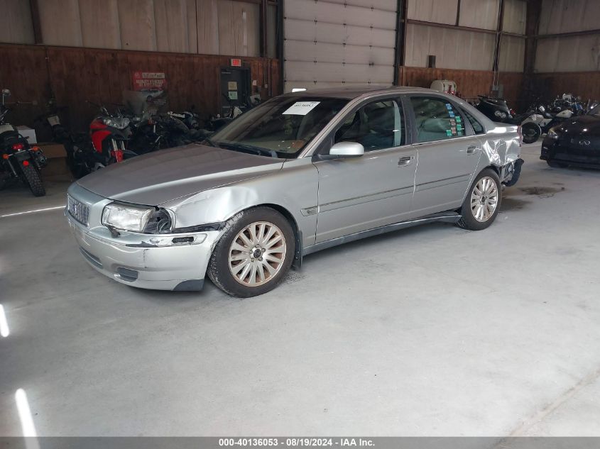 2004 Volvo S80 2.9 VIN: YV1TS92D641337441 Lot: 40136053