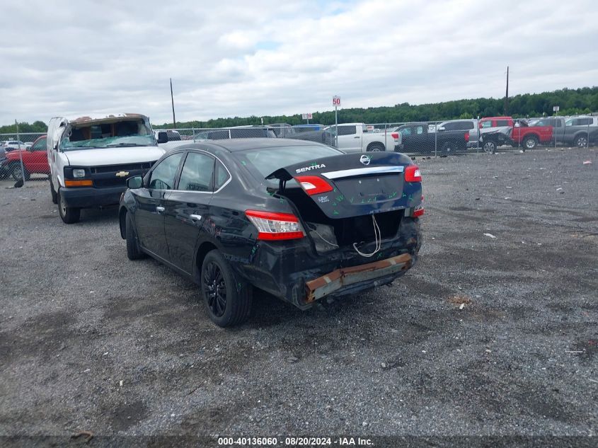 2015 Nissan Sentra S VIN: 3N1AB7AP2FY228537 Lot: 40136060