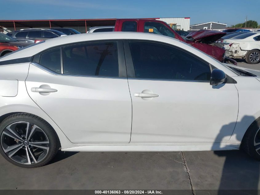 2021 Nissan Sentra Sr VIN: 3N1AB8DV9MY202711 Lot: 40136063