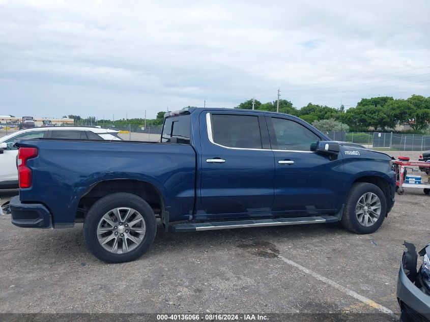 2019 Chevrolet Silverado 1500 High Country VIN: 3GCPWFED0KG158705 Lot: 40136066