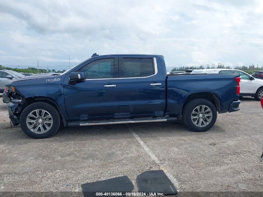 2019 Chevrolet Silverado 1500 High Country VIN: 3GCPWFED0KG158705 Lot: 40136066