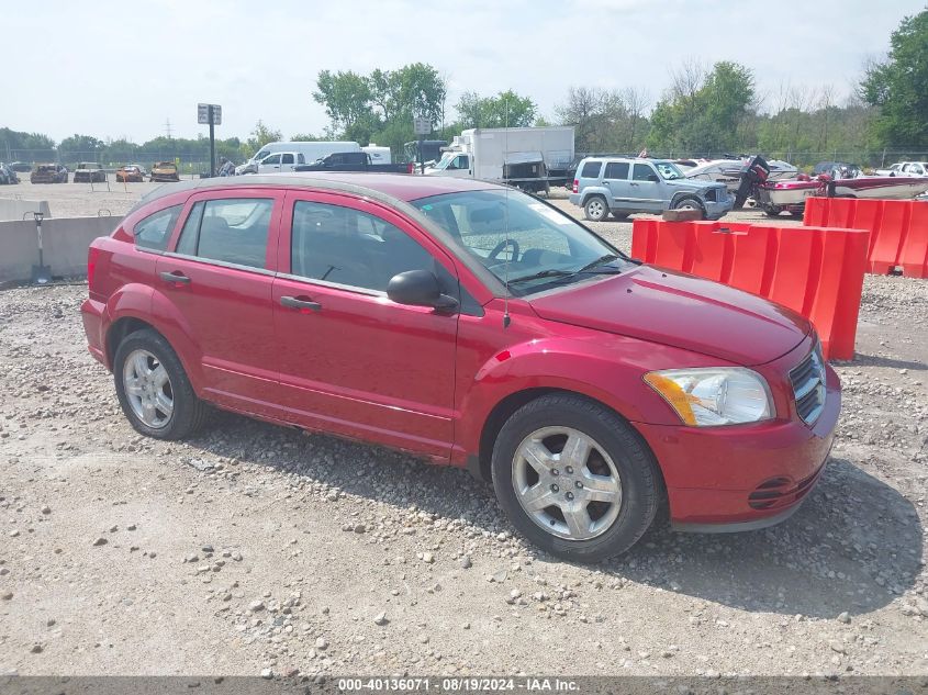 2007 Dodge Caliber Sxt VIN: 1B3HB48B97D296652 Lot: 40136071