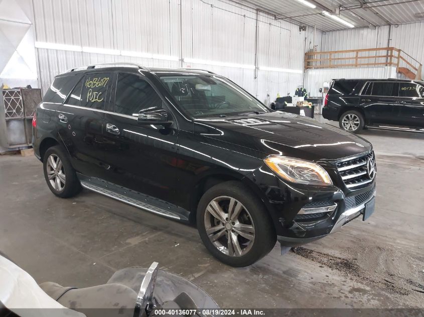 2013 Mercedes-Benz Ml 350 4Matic VIN: 4JGDA5HB6DA207134 Lot: 40136077