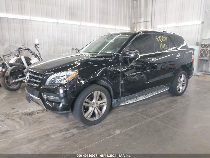 2013 Mercedes-Benz Ml 350 4Matic VIN: 4JGDA5HB6DA207134 Lot: 40136077