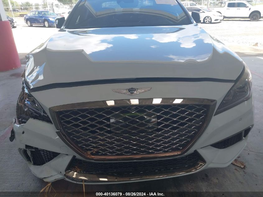 KMHGN4JBXJU250469 2018 Genesis G80 3.3T Sport