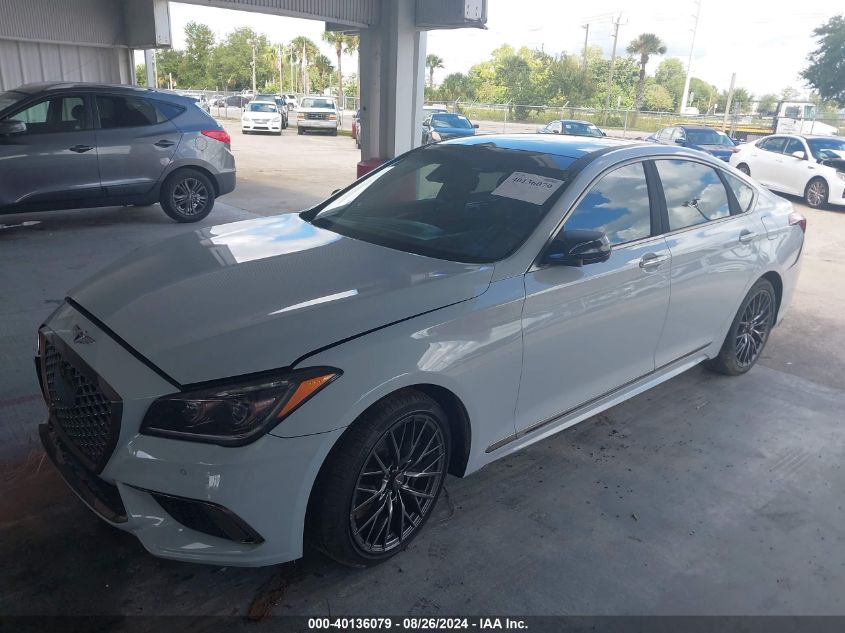 KMHGN4JBXJU250469 2018 Genesis G80 3.3T Sport