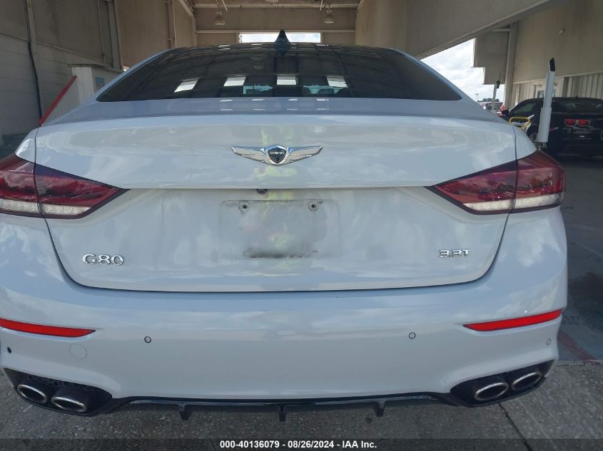 KMHGN4JBXJU250469 2018 Genesis G80 3.3T Sport