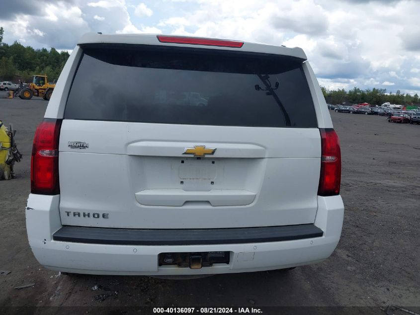 2018 Chevrolet Tahoe Ls VIN: 1GNSKAKC4JR299464 Lot: 40136097