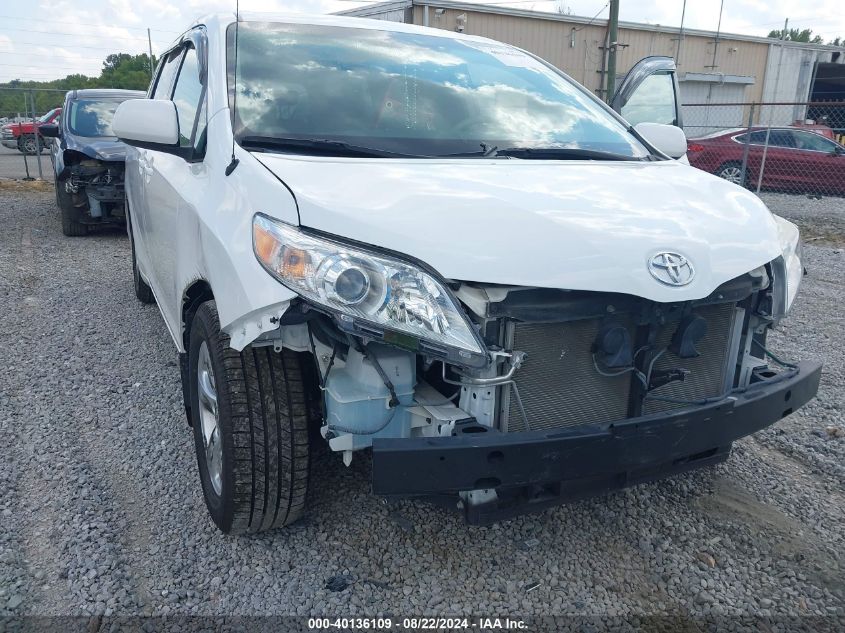 2013 Toyota Sienna Le V6 8 Passenger VIN: 5TDKK3DC6DS320421 Lot: 40136109