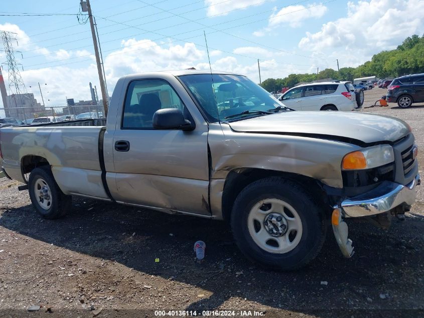 2003 GMC Sierra 1500 Work Truck VIN: 1GTEC14V43Z332550 Lot: 40136114