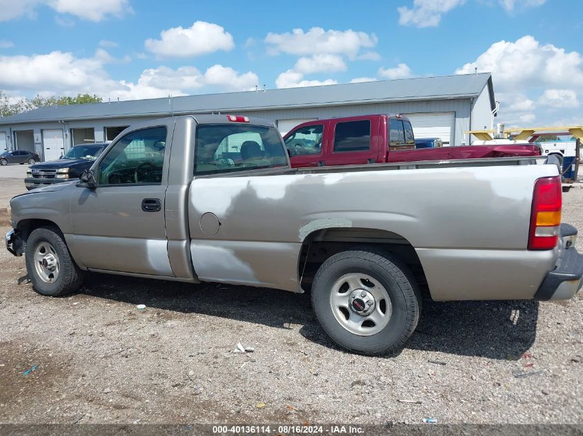 2003 GMC Sierra 1500 Work Truck VIN: 1GTEC14V43Z332550 Lot: 40136114