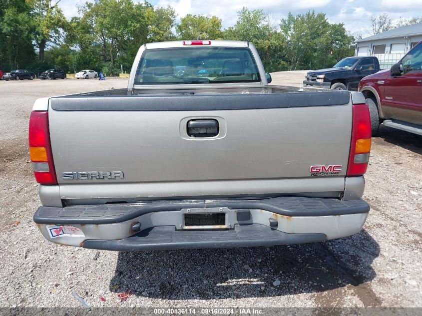 2003 GMC Sierra 1500 Work Truck VIN: 1GTEC14V43Z332550 Lot: 40136114