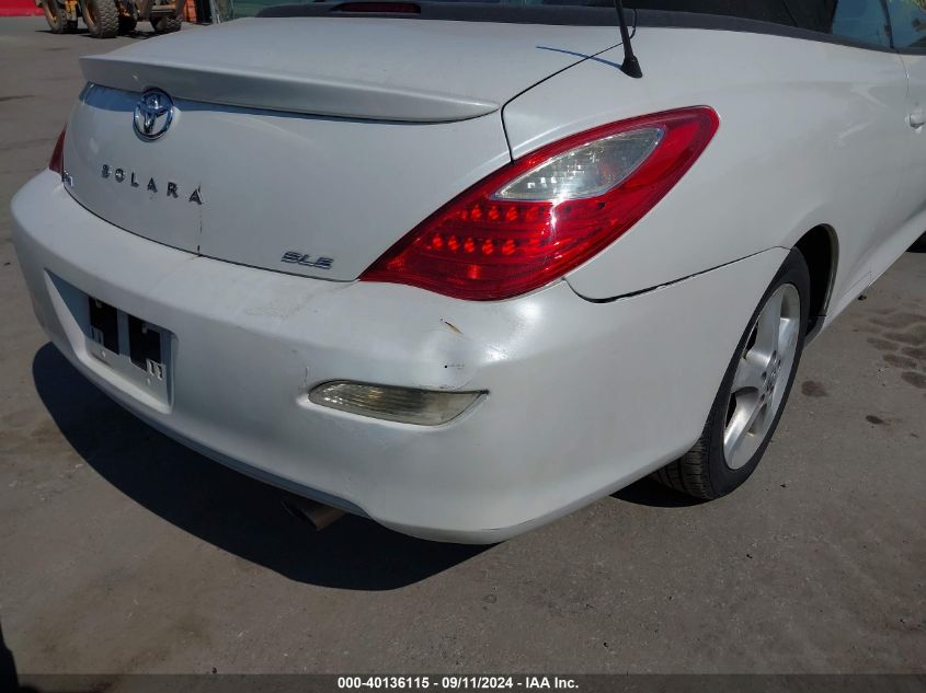 4T1FA38P28U149603 2008 Toyota Camry Solara Sle