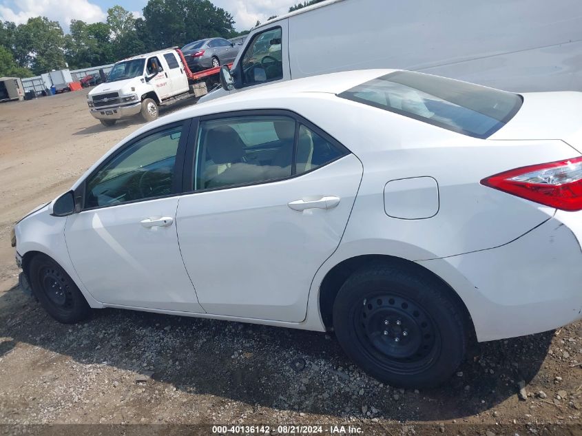 2016 TOYOTA COROLLA LE - 2T1BURHE2GC499126