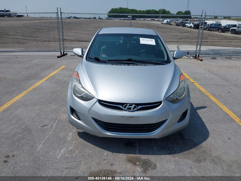 2013 Hyundai Elantra Gls VIN: 5NPDH4AE3DH262924 Lot: 40136146