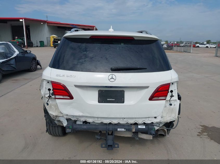 2017 Mercedes-Benz Gle 350 350 VIN: 4JGDA5JB1HA856856 Lot: 40136192