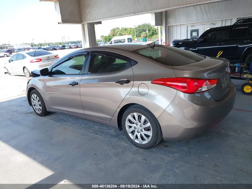 2011 Hyundai Elantra Gls VIN: 5NPDH4AE2BH031073 Lot: 40136204