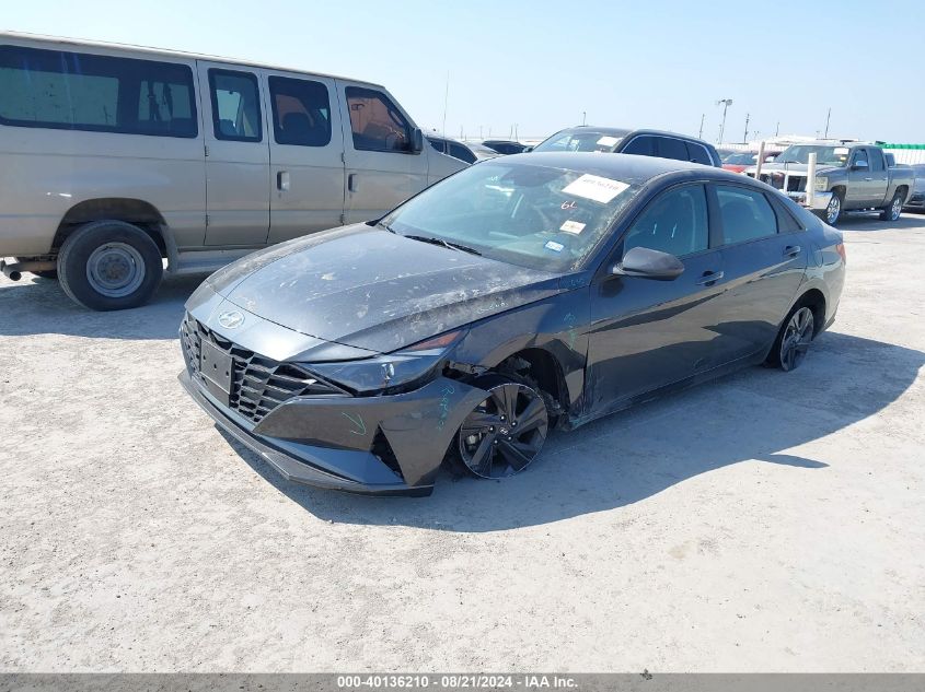 2021 Hyundai Elantra Sel VIN: 5NPLS4AG8MH021018 Lot: 40136210