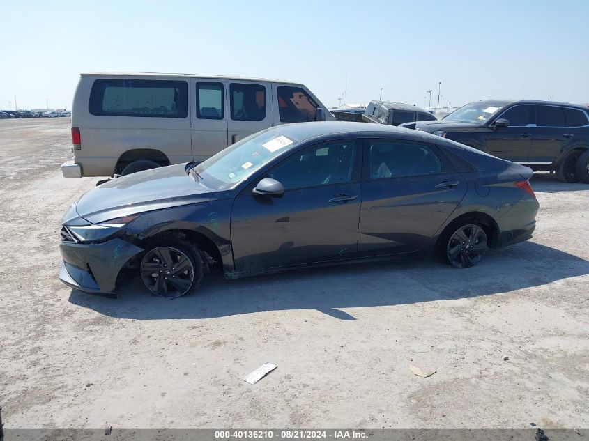 2021 Hyundai Elantra Sel VIN: 5NPLS4AG8MH021018 Lot: 40136210