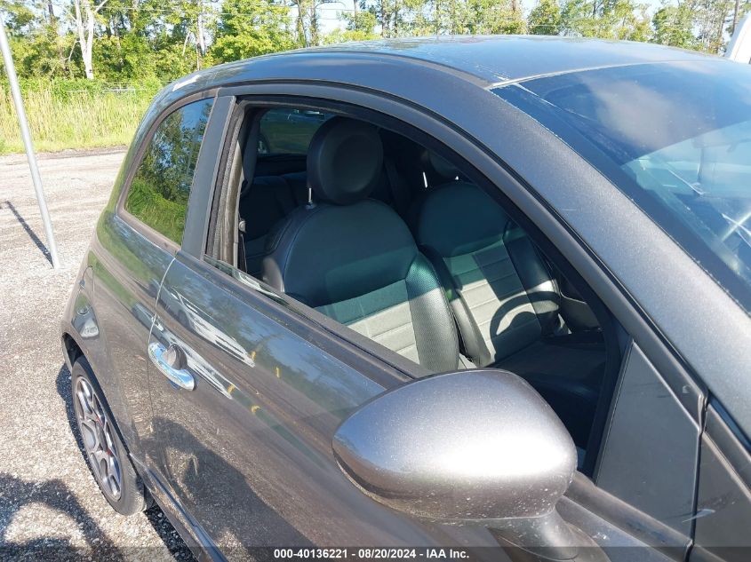 2012 Fiat 500 Sport VIN: 3C3CFFBR1CT127023 Lot: 40136221