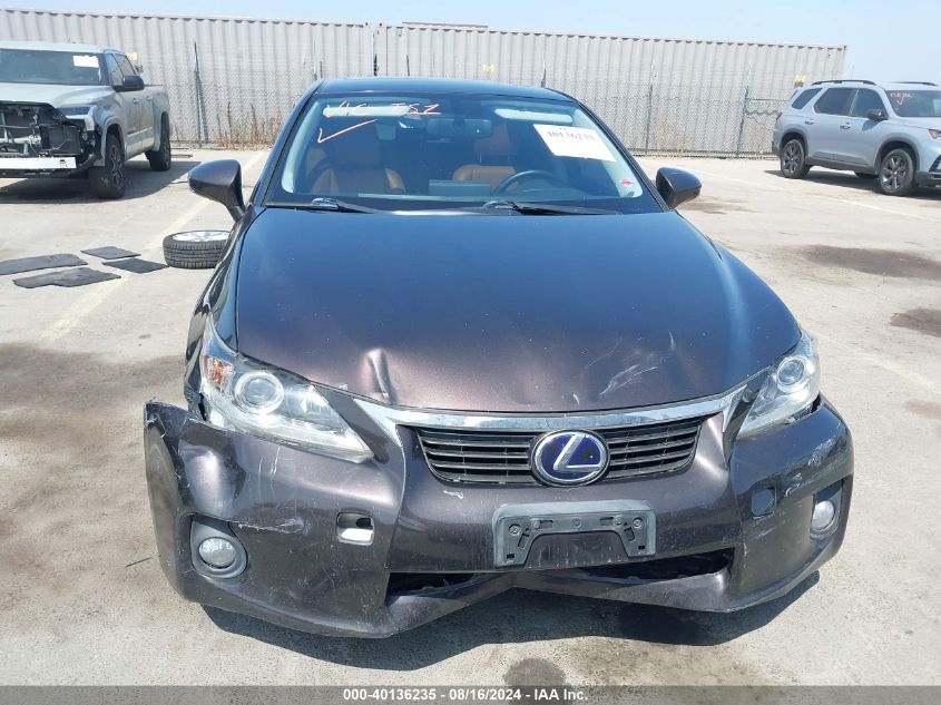 2013 Lexus Ct 200H VIN: JTHKD5BH8D2171035 Lot: 40136235