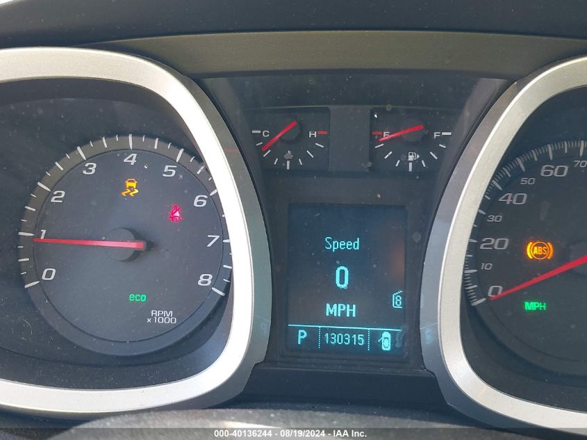 2011 Chevrolet Equinox 1Lt VIN: 2GNALDEC0B1280832 Lot: 40136244