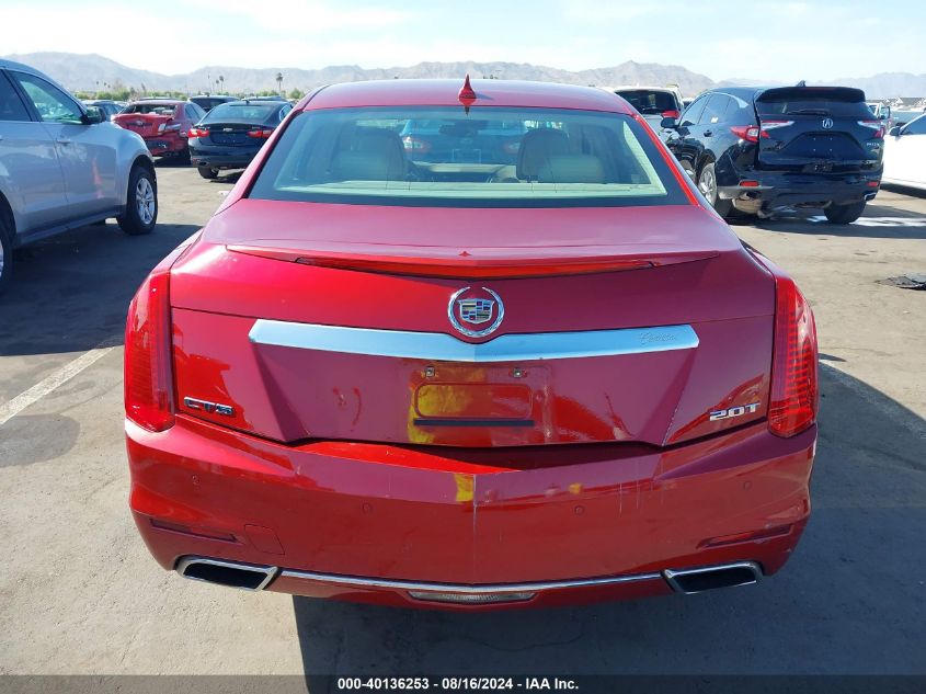 2014 Cadillac Cts Luxury VIN: 1G6AR5SX7E0195123 Lot: 40136253