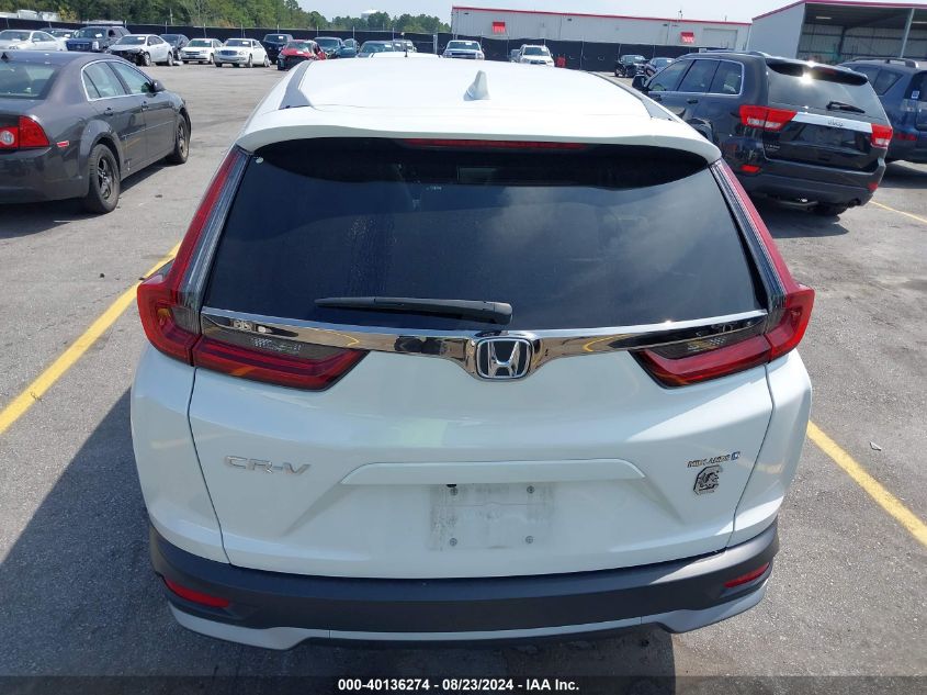 2021 Honda Cr-V 2Wd Ex-L VIN: 2HKRW1H89MH405904 Lot: 40136274