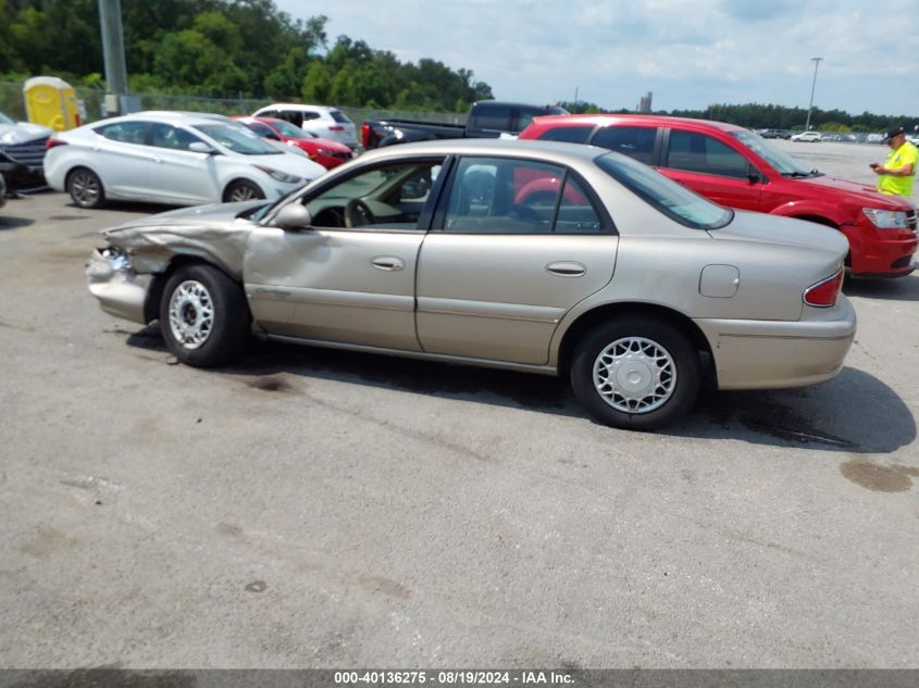 2002 Buick Century Custom VIN: 2G4WS52J321189494 Lot: 40136275