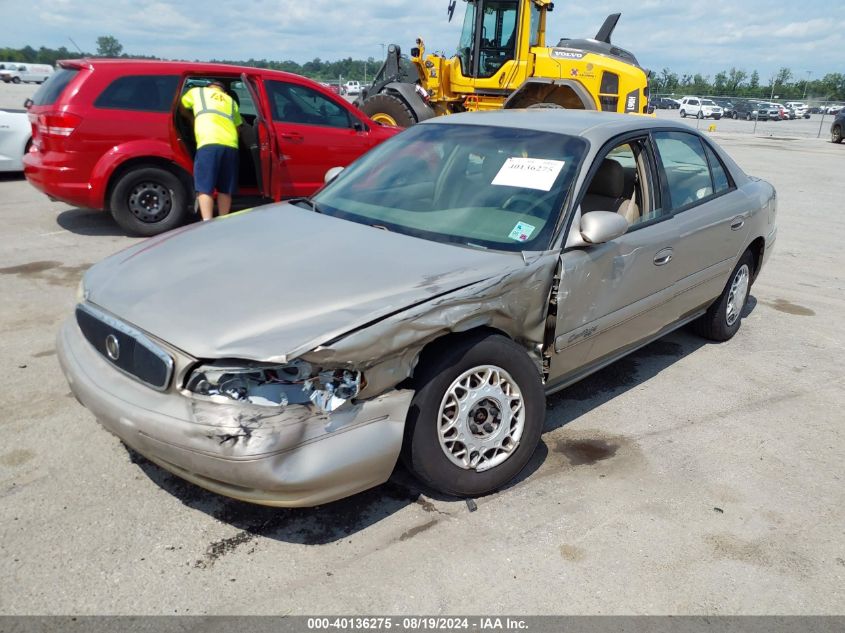 2002 Buick Century Custom VIN: 2G4WS52J321189494 Lot: 40136275