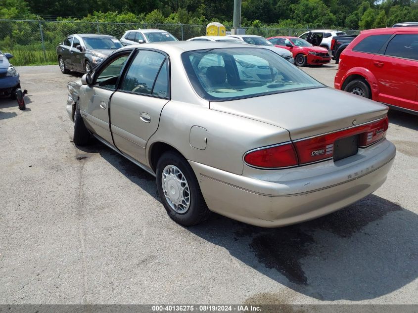 2002 Buick Century Custom VIN: 2G4WS52J321189494 Lot: 40136275