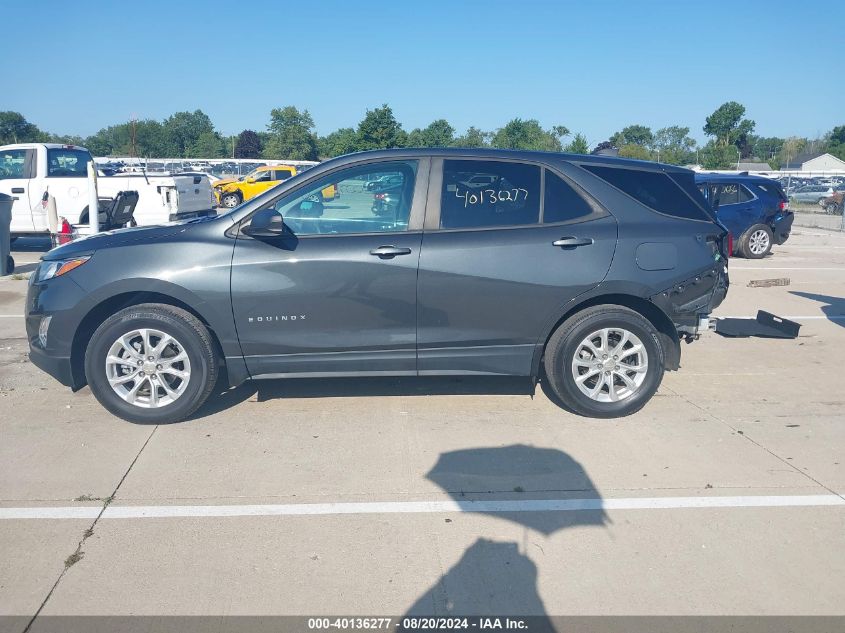 2020 Chevrolet Equinox Ls VIN: 2GNAXSEV7L6257000 Lot: 40136277