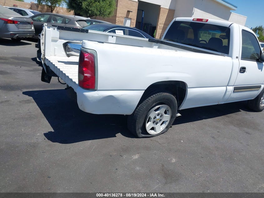 2005 Chevrolet Silverado 1500 VIN: 1GCEC14T95Z223700 Lot: 40136278