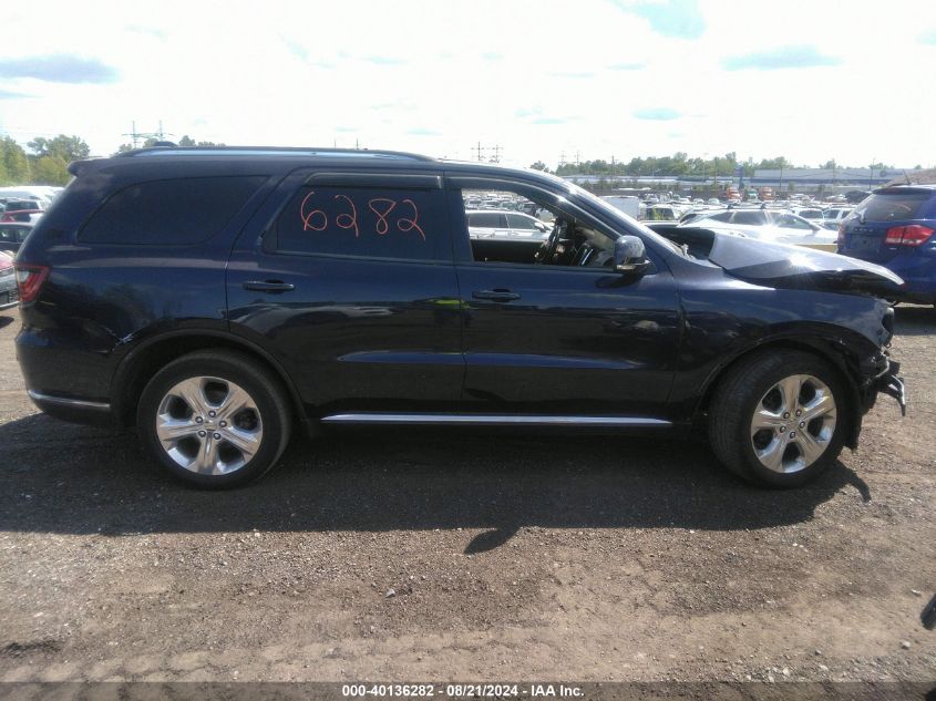 2014 Dodge Durango Limited VIN: 1C4RDJDG3EC585865 Lot: 40136282