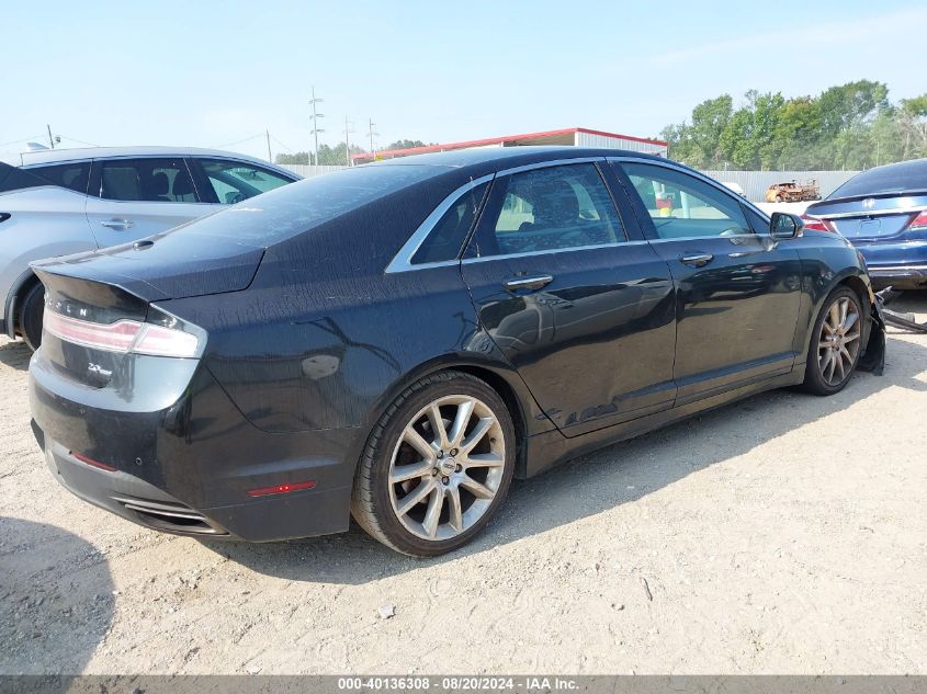 2013 Lincoln Mkz VIN: 3LN6L2G97DR828663 Lot: 40136308