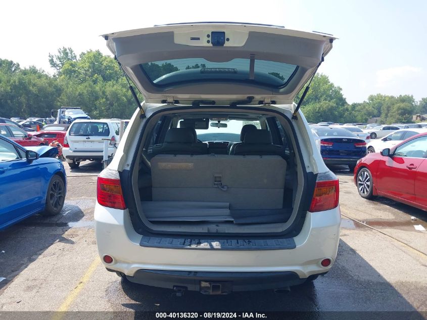 2008 Toyota Highlander Sport VIN: JTEES43A882043167 Lot: 40136320