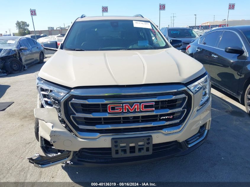 2022 GMC Terrain Awd At4 VIN: 3GKALYEV2NL296779 Lot: 40136319