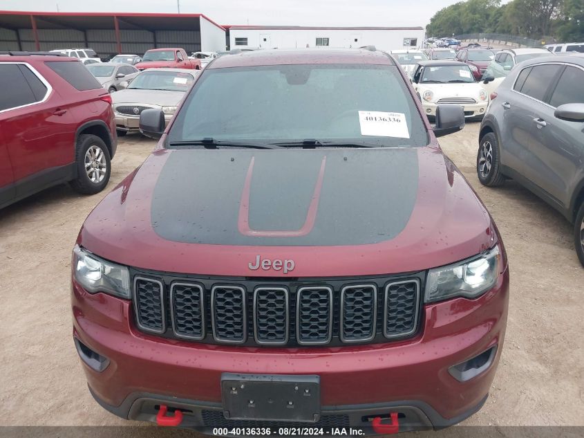 2018 Jeep Grand Cherokee Trailhawk VIN: 1C4RJFLG7JC273534 Lot: 40136336