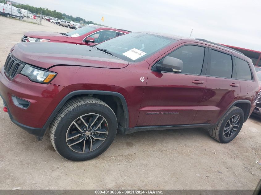 2018 Jeep Grand Cherokee Trailhawk VIN: 1C4RJFLG7JC273534 Lot: 40136336