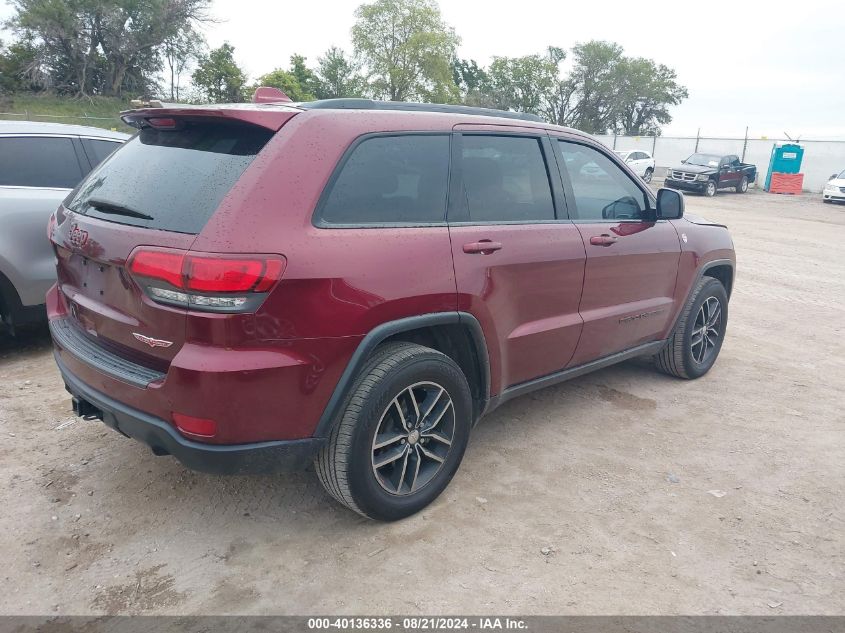 2018 Jeep Grand Cherokee Trailhawk VIN: 1C4RJFLG7JC273534 Lot: 40136336