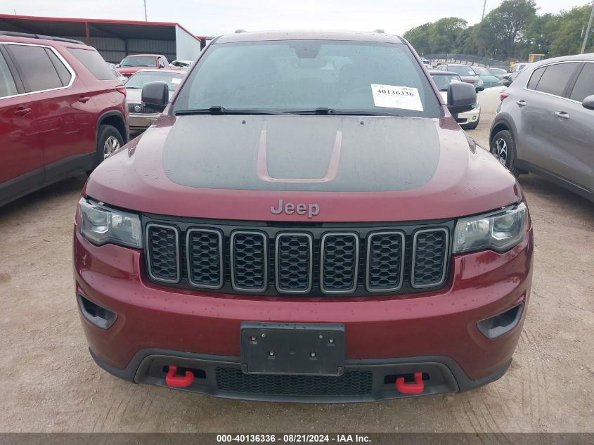 2018 Jeep Grand Cherokee Trailhawk VIN: 1C4RJFLG7JC273534 Lot: 40136336